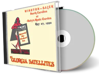 Artwork Cover of Georgia Satellites 1990-05-27 CD Winston Salem Audience