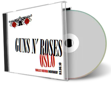 Artwork Cover of Guns N Roses 1993-06-10 CD Oslo Audience