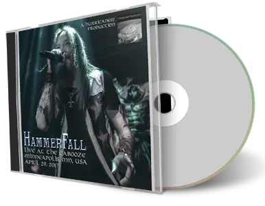 Artwork Cover of Hammerfall 2017-04-29 CD Minneapolis Audience