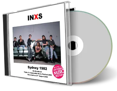 Artwork Cover of INXS 1982-08-12 CD Sydney Audience