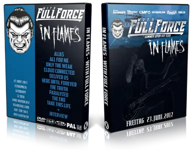 Artwork Cover of In Flames 2017-06-23 DVD Ferropolis Proshot