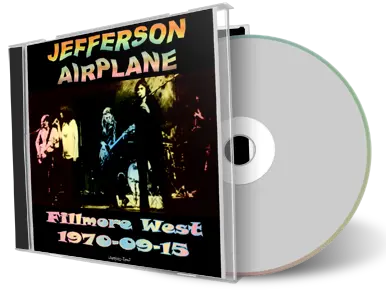 Artwork Cover of Jefferson Airplane 1970-09-15 CD San Francisco Soundboard