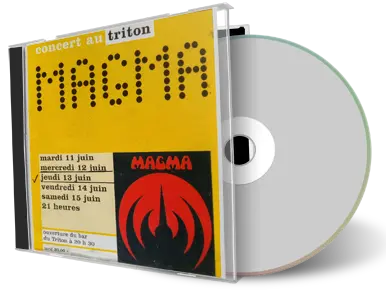 Artwork Cover of Magma 2002-06-13 CD Paris Audience