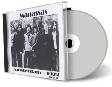 Artwork Cover of Manassas 1972-03-22 CD Amsterdam Soundboard