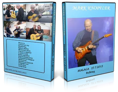 Artwork Cover of Mark Knopfler 2013-07-27 DVD Malaga Audience
