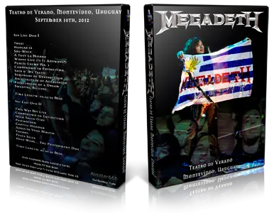 Artwork Cover of Megadeth 2012-09-10 DVD Cincinnati Audience