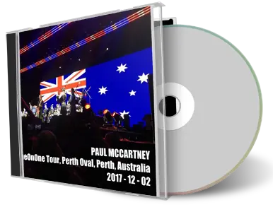 Artwork Cover of Paul McCartney 2017-12-02 CD Perth Audience