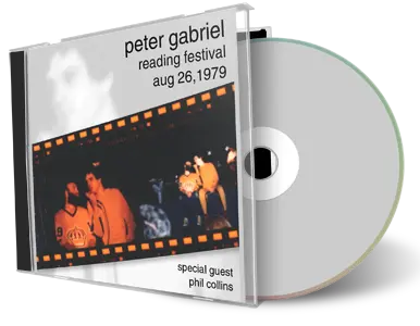 Artwork Cover of Peter Gabriel 1979-08-26 CD Reading Soundboard