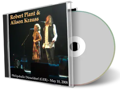 Artwork Cover of Robert Plant and Alison Krauss 2008-05-10 CD Dusseldorf Audience