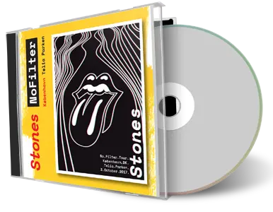 Artwork Cover of Rolling Stones 2017-10-03 CD Copenhagen Audience