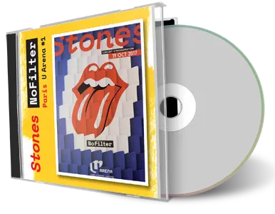 Artwork Cover of Rolling Stones 2017-10-19 CD Paris Audience