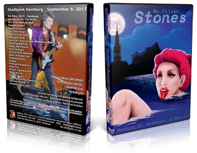 Artwork Cover of Rolling Stones 2017-09-09 DVD Hamburg Audience