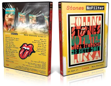 Artwork Cover of Rolling Stones 2017-09-23 DVD Lucca Audience