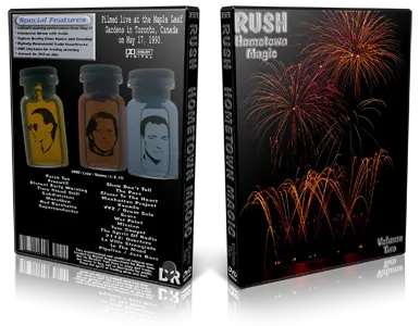Artwork Cover of Rush 1990-05-16 DVD Toronto Audience