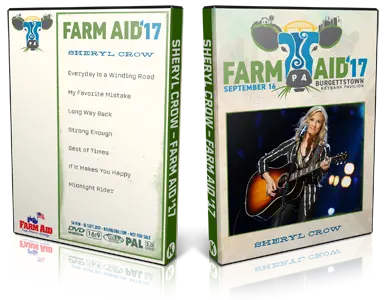 Artwork Cover of Sheryl Crow 2017-09-16 DVD Farm Aid Proshot
