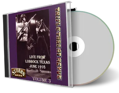 Artwork Cover of Stevie Ray Vaughan Compilation CD 1977 and 1978 Lubbock Audience