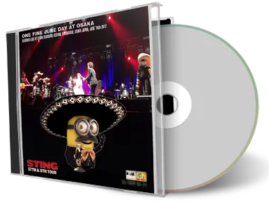 Artwork Cover of Sting 2017-06-10 CD Osaka Audience