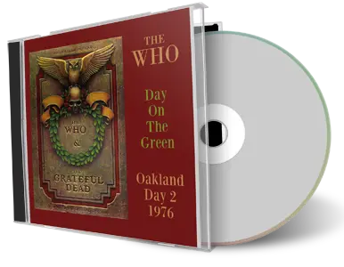 Artwork Cover of The Who 1976-10-10 CD Oakland Audience