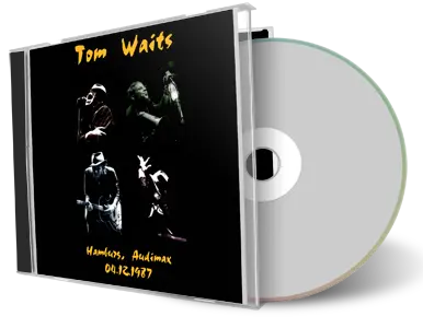 Artwork Cover of Tom Waits 1987-12-04 CD Hamburg Audience