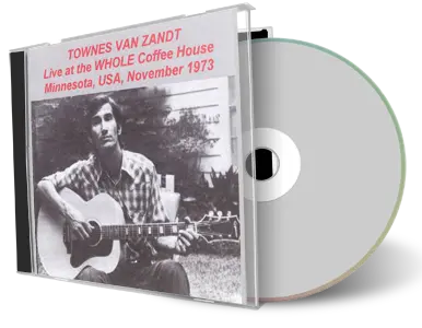 Artwork Cover of Townes Van Zandt 1973-11-09 CD MINNEAPOLIS Soundboard