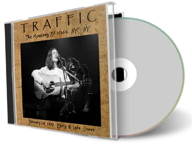 Artwork Cover of Traffic 1972-01-14 CD New York Audience