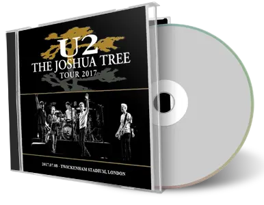 Artwork Cover of U2 2017-07-08 CD London Soundboard