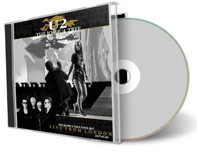 Artwork Cover of U2 2017-07-09 CD London Soundboard