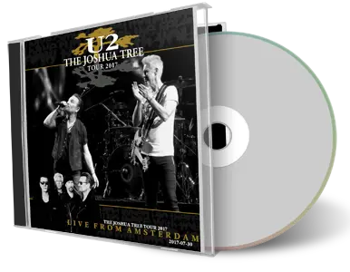 Artwork Cover of U2 2017-07-30 CD Amsterdam Soundboard