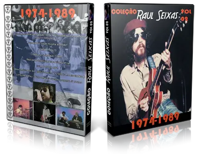 Artwork Cover of Raul Seixas Compilation DVD 1974-1989 Audience