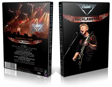 Artwork Cover of Triumph 2008-07-11 DVD Rocklahoma Audience