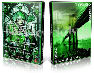 Artwork Cover of Type O Negative 2000-11-19 DVD Atlanta Audience
