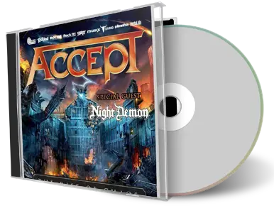 Artwork Cover of Accept 2018-02-02 CD Saarbrucken Audience