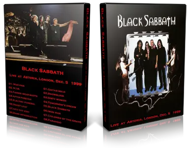 Artwork Cover of Black Sabbath 1999-12-05 DVD London Audience