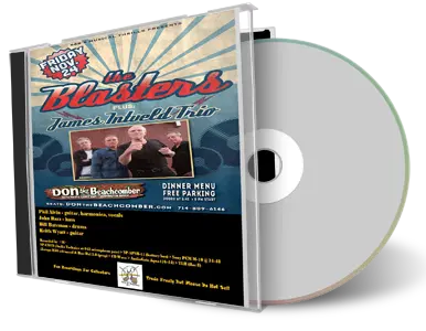 Artwork Cover of Blasters 2017-11-24 CD Huntington Beach Audience