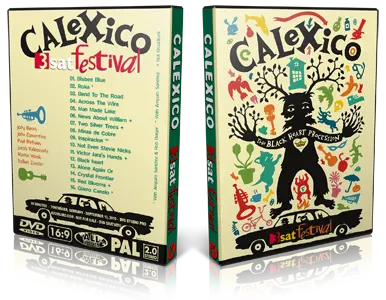 Artwork Cover of Calexico 2010-09-10 DVD Mainz Proshot