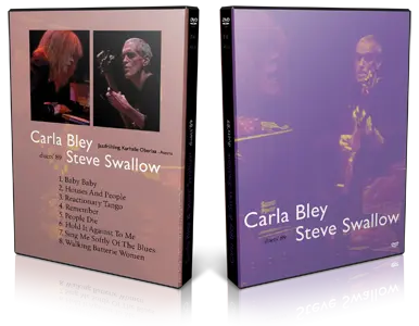 Artwork Cover of Carla Bley and Steve Swallow 1989-03-12 DVD Vienna Proshot