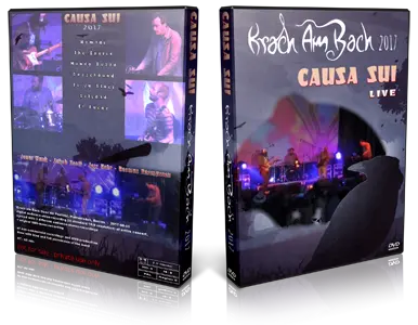 Artwork Cover of Causa Sui 2017-08-05 DVD Krach am Bach Festival Proshot