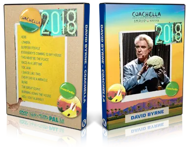 Artwork Cover of David Byrne Compilation DVD Coachella 2018 Proshot