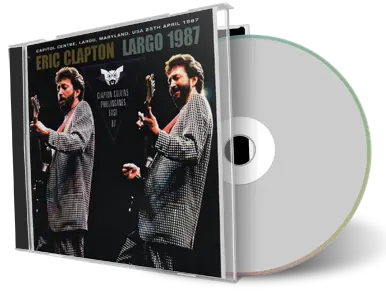 Artwork Cover of Eric Clapton 1987-04-25 CD Largo Audience