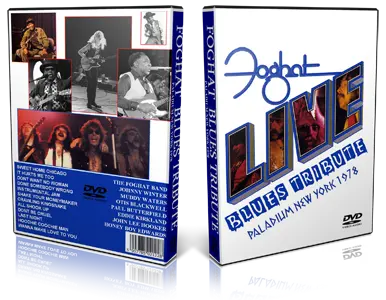 Artwork Cover of Foghat and Guests 1977-09-30 DVD New York City Proshot