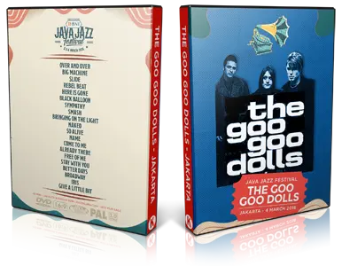 Artwork Cover of Goo Goo Dolls 2018-03-04 DVD Java Jazz Festival Proshot