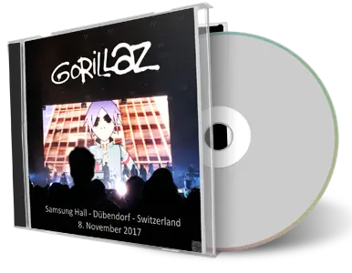 Artwork Cover of Gorillaz 2017-11-08 CD Dubendorf Soundboard