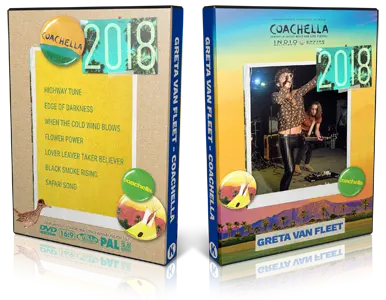 Artwork Cover of Greta Van Fleet Compilation DVD Coachella 2018 Proshot