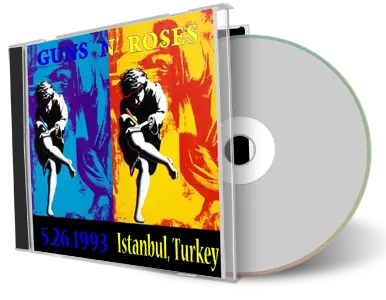 Artwork Cover of Guns N Roses 1993-05-26 CD Istanbul Audience