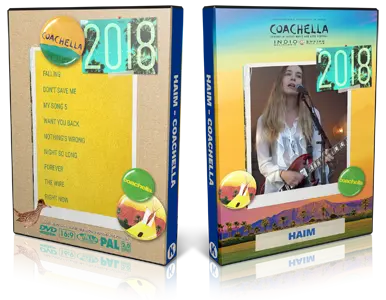 Artwork Cover of Haim Compilation DVD Coachella 2018 Proshot