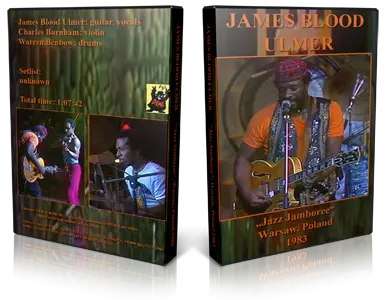 Artwork Cover of James Blood Ulmer 1983-10-23 DVD Warsaw Proshot