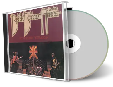 Artwork Cover of Jeff Beck and Tim Bogert Compilation CD Working Version 1972 Soundboard