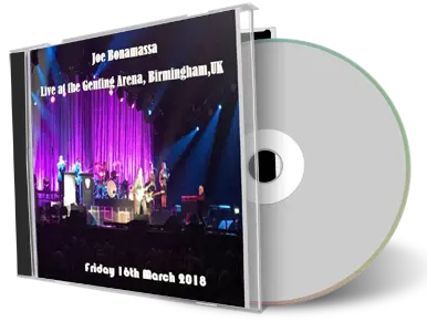 Artwork Cover of Joe Bonamassa 2018-03-16 CD Birmingham Audience