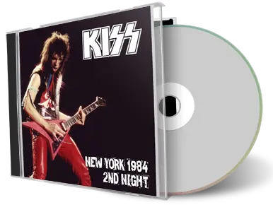 Artwork Cover of KISS 1984-03-10 CD New York City Audience