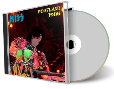 Artwork Cover of KISS 1986-02-13 CD Portland Audience